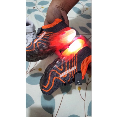 Sepatu Spicer Anak LED Murah
