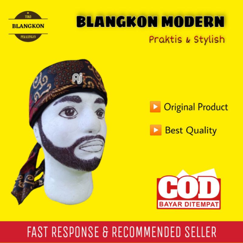 Peci Batik Jogokariyan Iket Udeng Totopong Sunda Peci Dewasa Blangkon Sunan Kalijaga Ikat Kepala