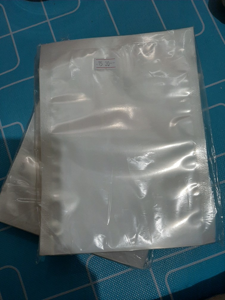 100pcs Plastik Vakum Bag Polos 15 X 20 Cm, Plastik Vacum Bag Sealer, Plastic Vacuum Bag