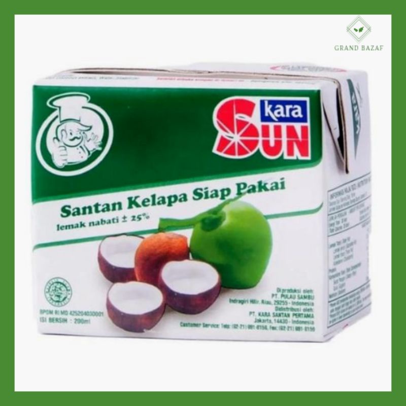 

SUN KARA Santan Kelapa Siap Pakai 200 ml