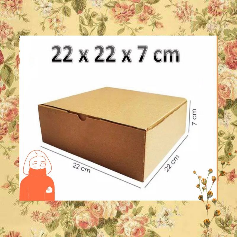 

hampers Kardus 22x22x7 cm {Die Cut dan easy}