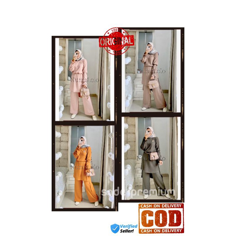 RAISA SET ORIGINAL BY NUNULOLO (KOLEKSI TERBARU)