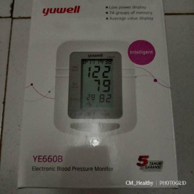 Tensimeter digital yuwell YE660B + Adaptor
