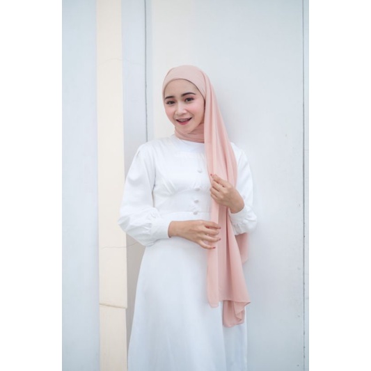 PASHMINA + INNER KARET 2IN1 / PASHMINA CIPUT / CERUTY BABYDOLL BY DESMONDA