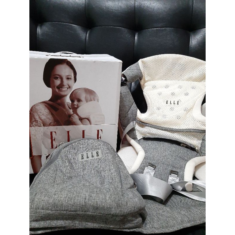 Hipseat Carrier New Elle Ultimate 9 in 1 Grey - Preloved