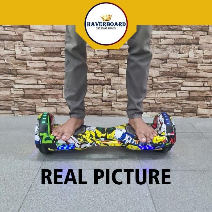 (new type) hoverbot 2021 6,5 inch bluetooth musik speaker haverboard