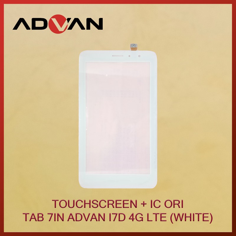 TOUCHSCREEN TS TAB 7IN ADVAN I7D 4G LTE ORI (WHITE)