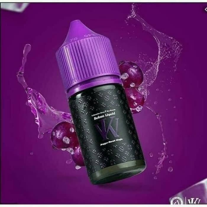 liquid Bukan Liquid KW Saltnic Anggur Merah Dingin 30ml 25mg by Roy Ricardo berpita cukai