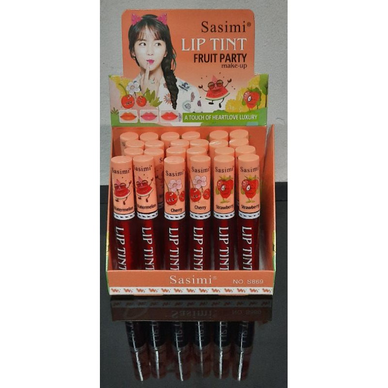 PROMO PER12PCS!!!LIP TINT SASIMI S869 SEMANGKA