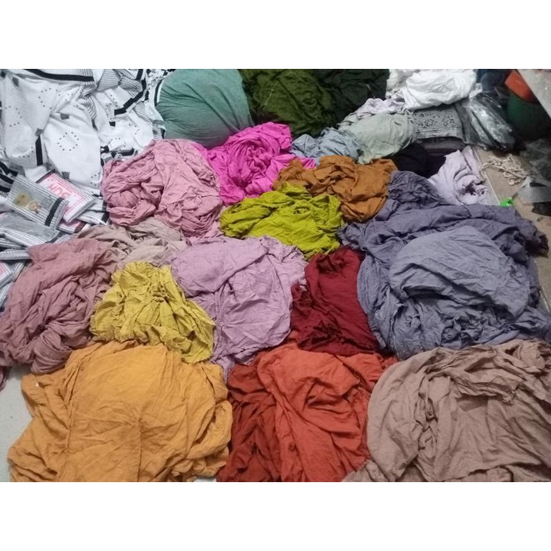 Rayon twill polos kiloan harga terjangkau// HR TEXTILE/ kain terlaris terbaru