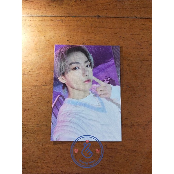 OFFICIAL PAJAMA PHOTOCARD SOOWOOZOO BTS JUNGKOOK JK