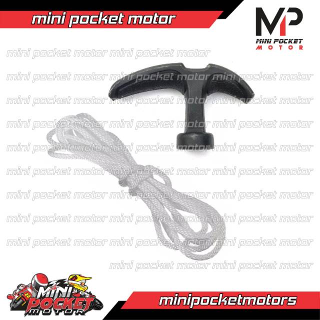 Gagang + Tali Pullstarter Mini GP Mini Trail Mini ATV Mini Scoopy 50cc