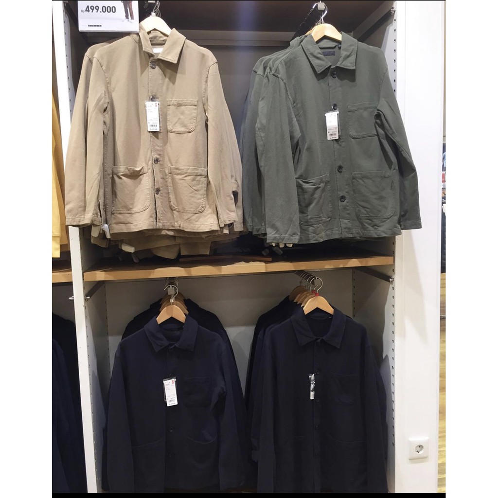 ORI UNIQLO MAN (Jaket work washed)