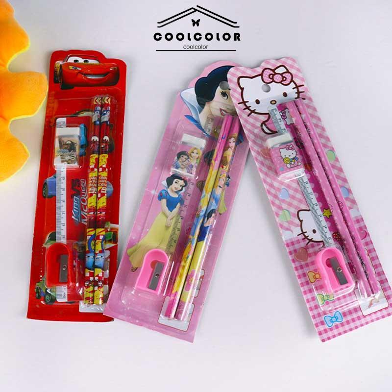 COD 5pcs/set  Siswa Kreatif Set Kartun Kartun Lucu Kindergarten Festival Kecil Hadiah Kecil- cl