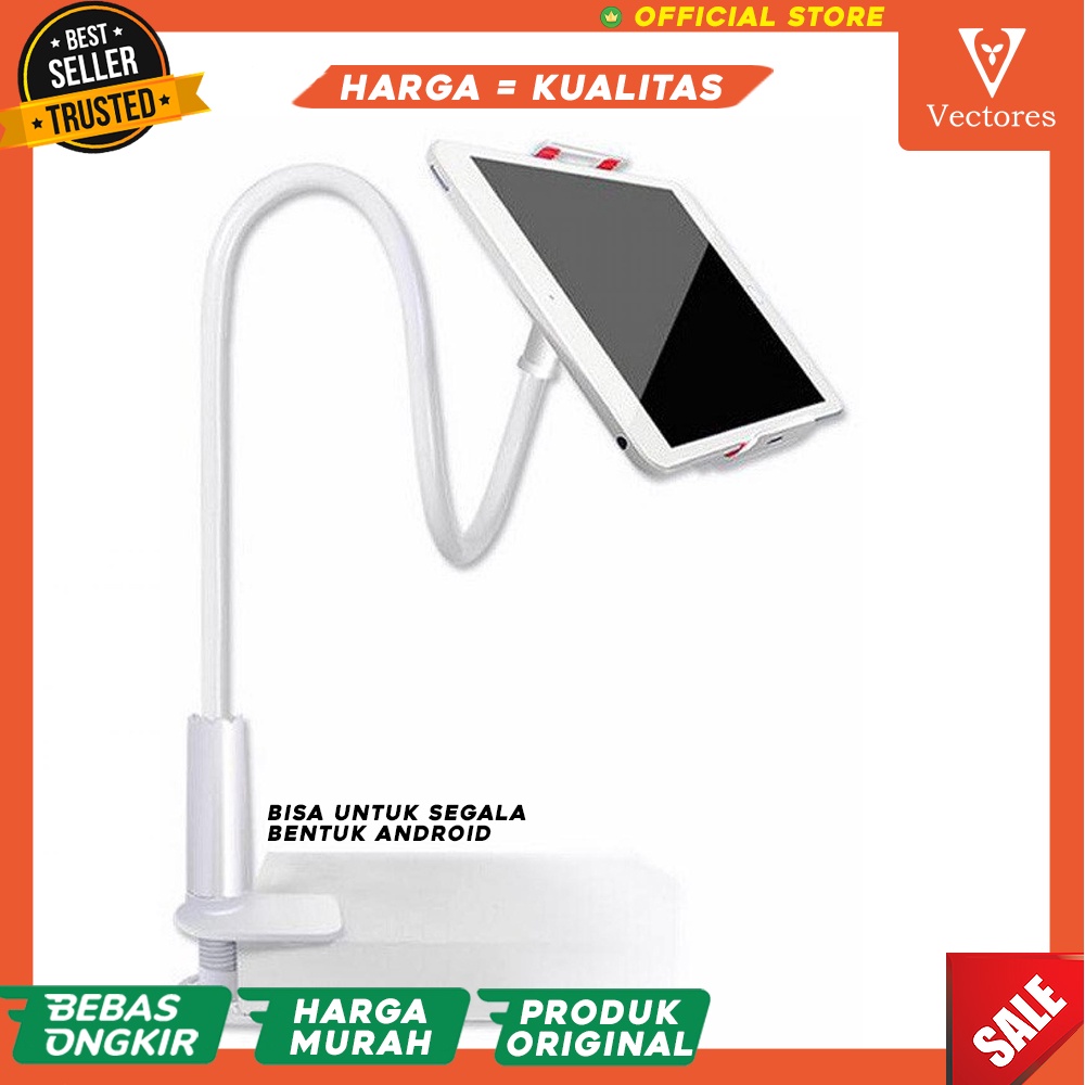 Holder Tablet Smartphone Stand Hp Handphone Dudukan Lazypod 360