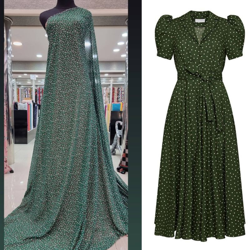 Kain Sifon Sutra Motif