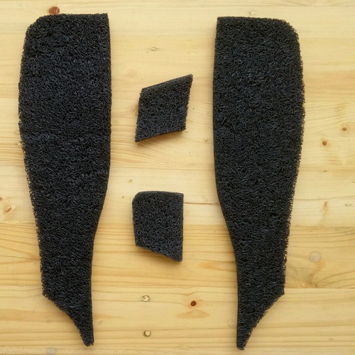 OTOMOTIF AKSESORIS MOTOR STEP FLOOR (ALAS KAKI KARPET BIHUN) FOR SUZUKI SKYWAVE TH.2007-2011