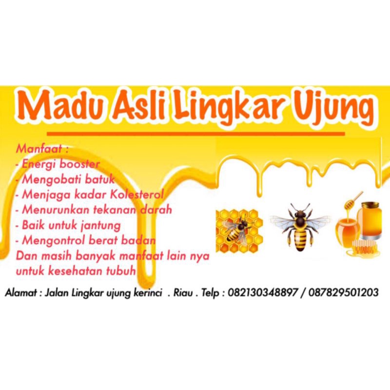 

Madu Asli Lingkar Ujung