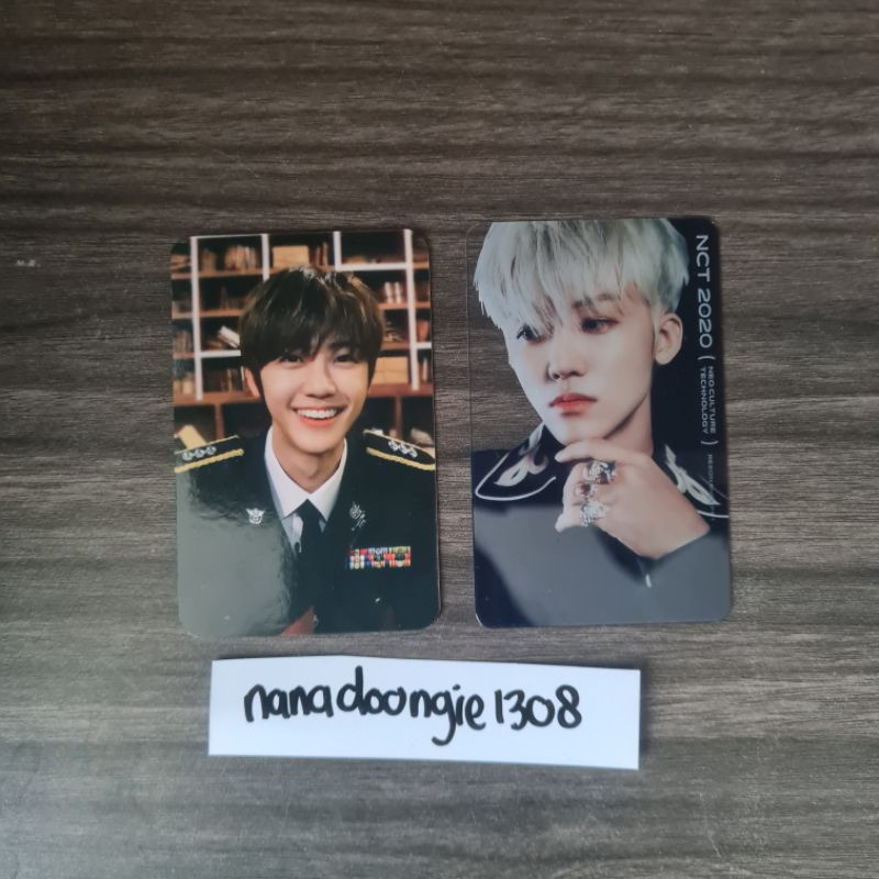 BOOKED Photocard PC PUFF Jaemin Police Polisi (PUFF PC bukan sticker), Benefit QOO10 Resonance Part 