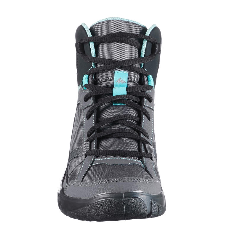 QUECHUA NH100 Mid Sepatu Boot Gunung Wanita Hiking Trekking