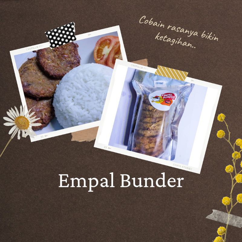 

Empal Ayam bunder