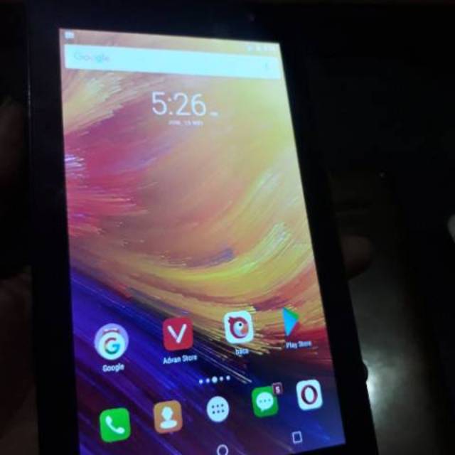 Tablet Advan E1c 3g White Second Shopee Indonesia