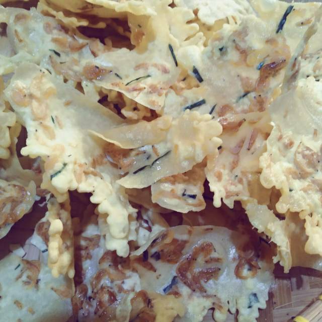 Peyek teri pedas 250 gr