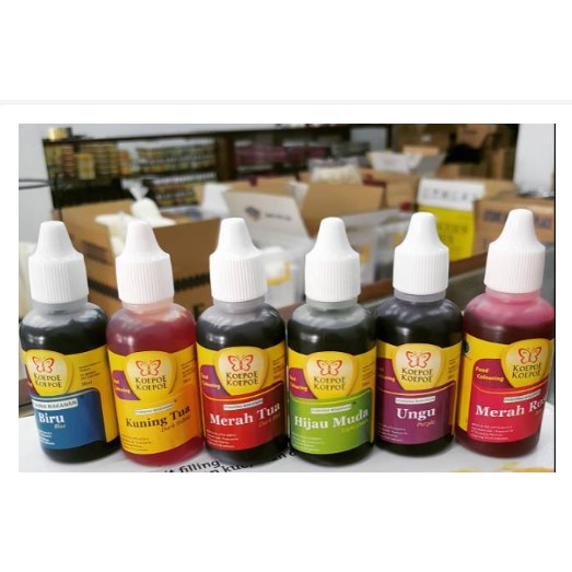 

PEWARNA MAKANAN Koepoe Koepoe 30ml