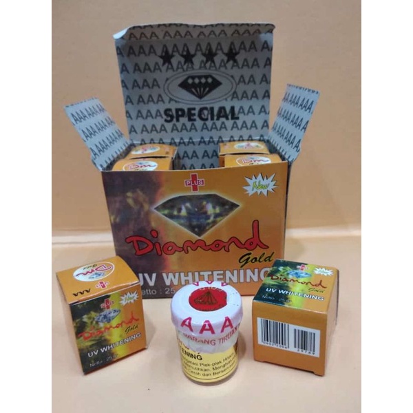 Whitening Cream Diamond Gold