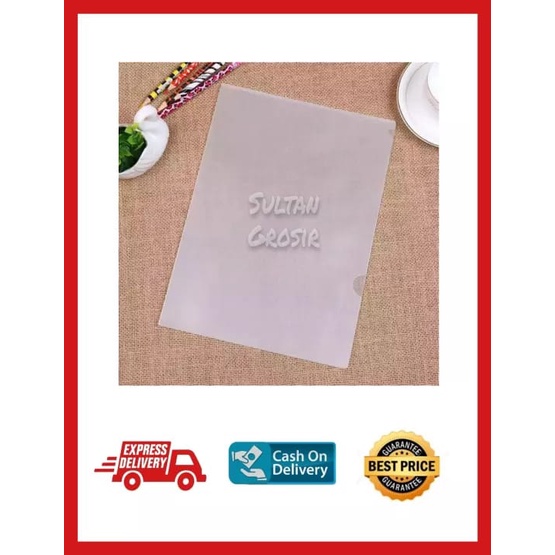 

MAP L F4 CLEAR SLEEVES DATA PLUS PLASTIK MIKA TRANSPARAN (12 PCS)