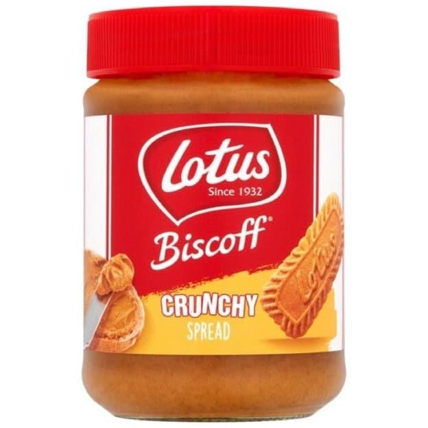 

=====] Lotus Biscoff - Crunchy Spread 380 gr - selai olesan topping biscuit