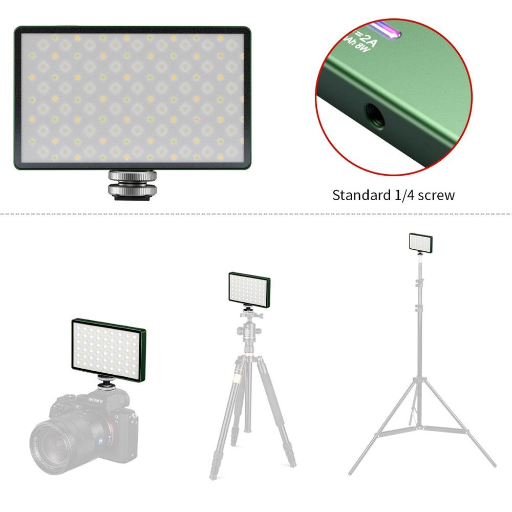 SOONPHO Lampu Kamera Fotografi RGB LED Video Fill Light - P10 - Black