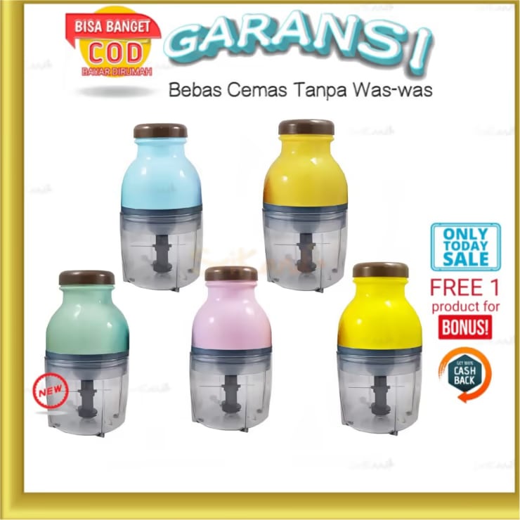 Blender Capsule Serba Guna Portable Penghalus Bumbu Mutifunsi