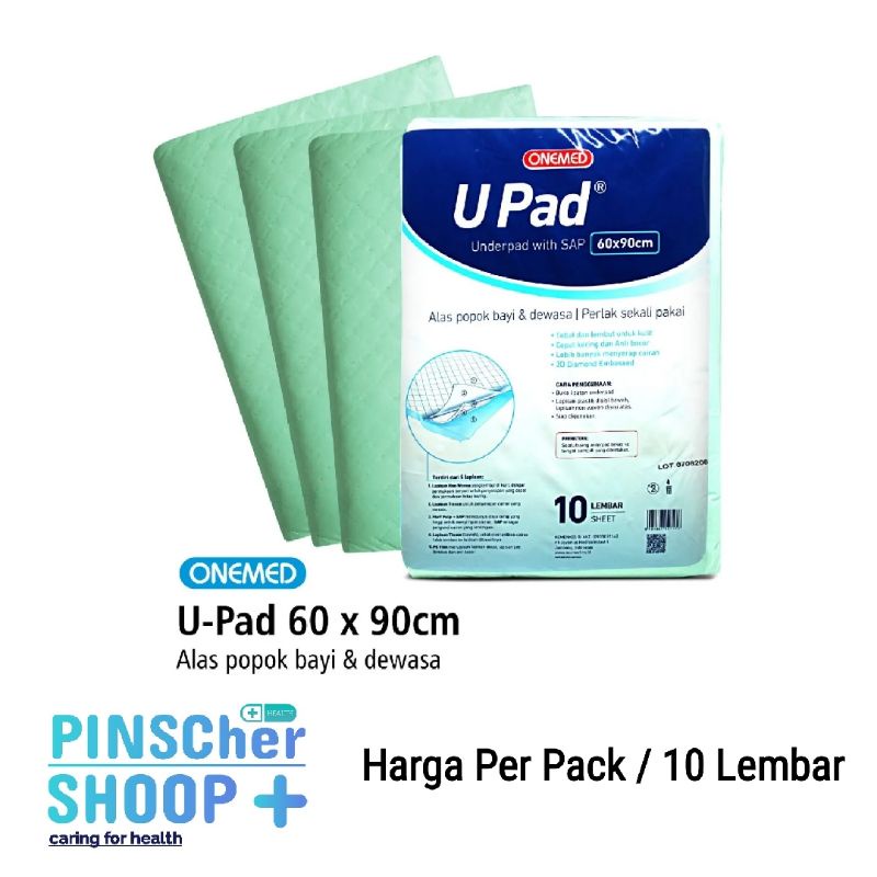 Underpad Perlak 60 x 90 cm OneMed Alas Bayi Non Woven