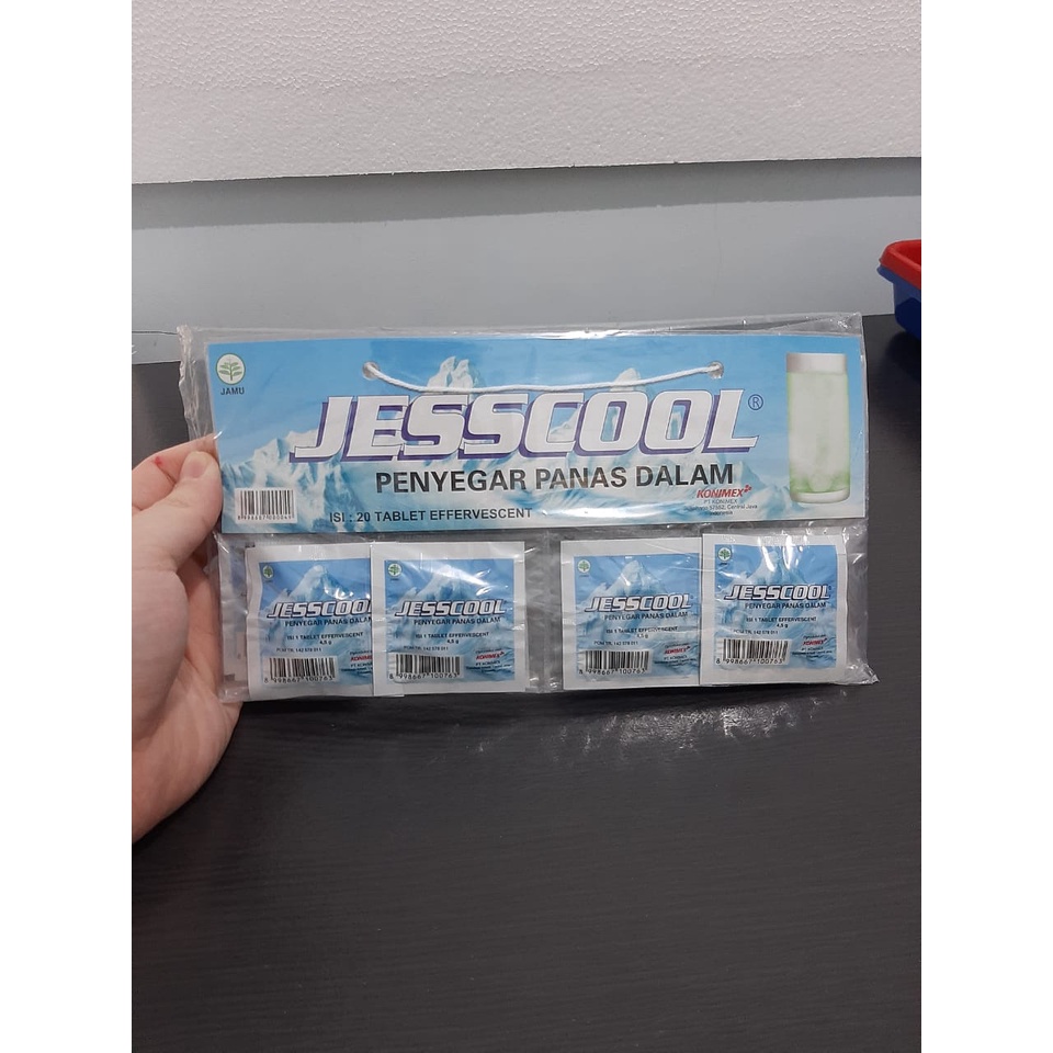 Jual Jesscool Effervescent (1 Renteng = 20 pcs) | Shopee Indonesia