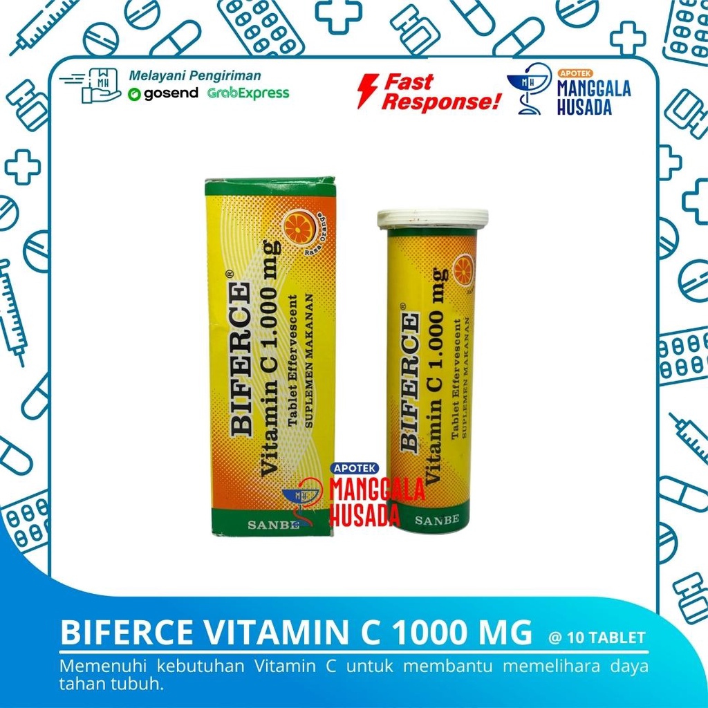 BIFERCE VITAMIN C 1000 MG PER TUBE @ 10 TABLET EFFERVESCENT