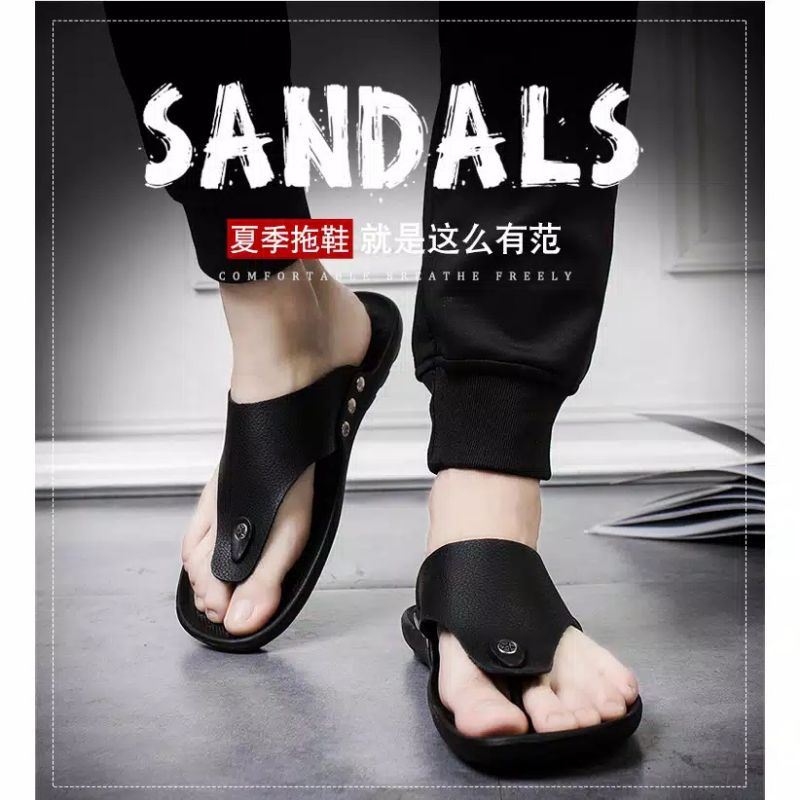 SANDAL JEPIT TERBARU KEKINIAN PRIA KULID//SENDAL PRIA MONDAY//SENDAL MILD TRESS