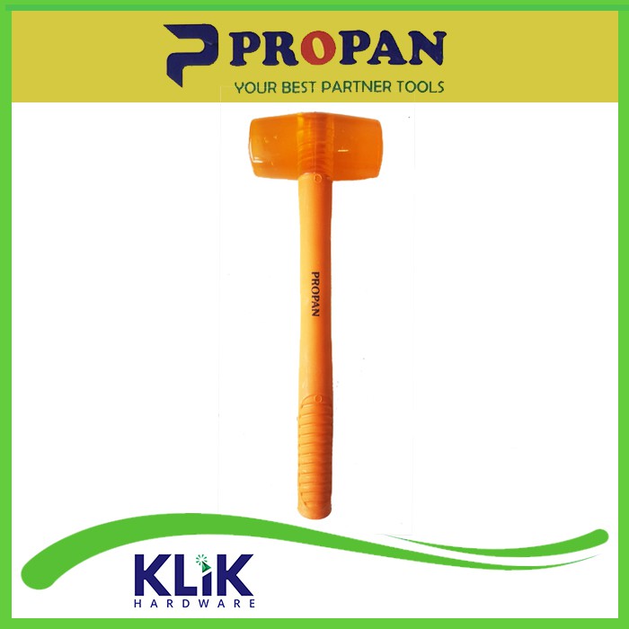 Propan Palu Karet 16 oz Orange Nylon 2 Sisi