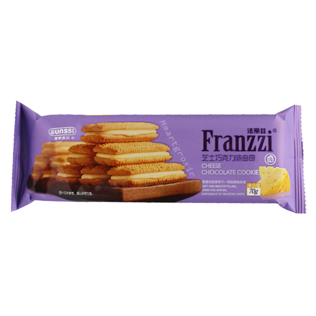 Franzzi / Biskuit Franzzi / Biskuit Isi  Aneka Macam Rasa/ Biskuit / 70g