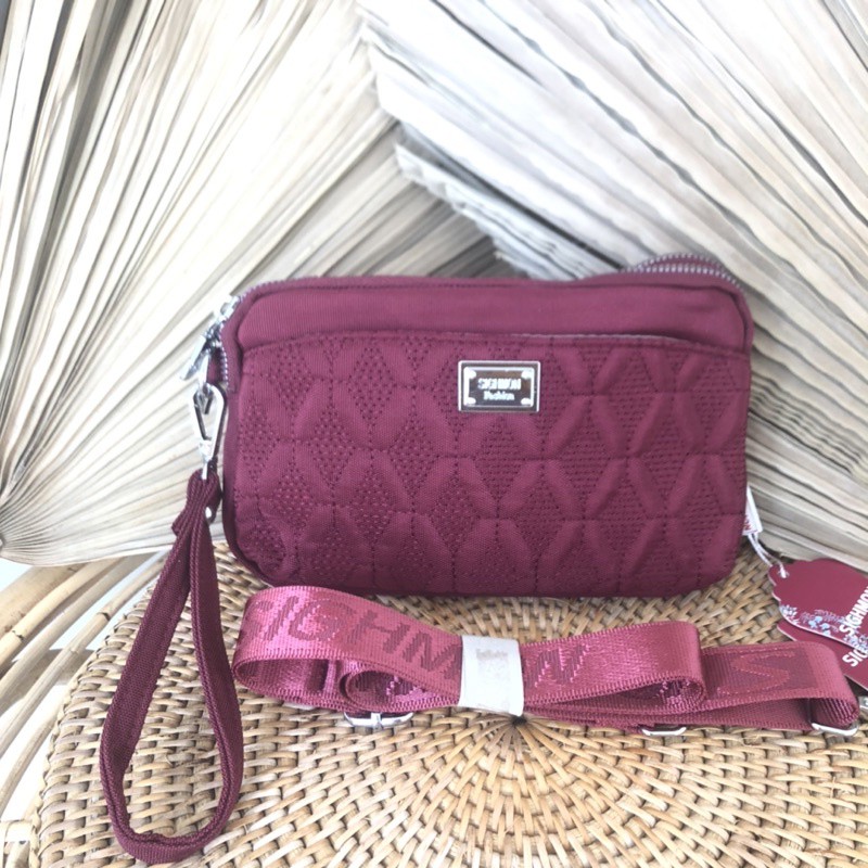 TERBARU.!!!! Sighmon Slempang GZ 0200-41. Tas selempang wanita Tas Wanita Tas Sighmon Kanvas Tas Wanita Import Sighmon ORI BISA BAYAR DITEMPAT.!!!!