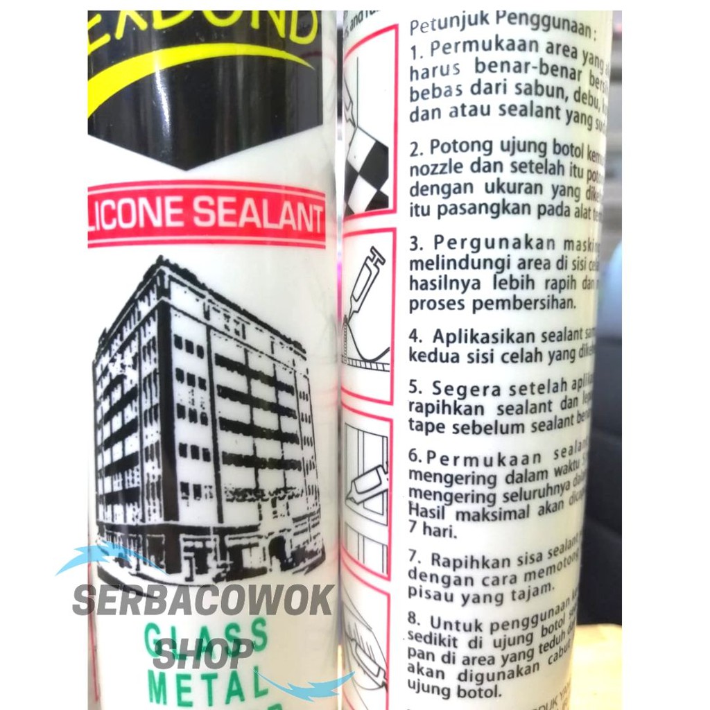 Lem Silen Dexbond 300 Ml Sealant Sealan Silicone Silikon Silicon Asam Kaca Keramik Besi Termurah