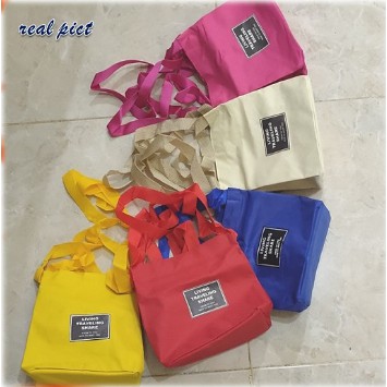 Tas Travel Mini Sling Bag Warna Warni