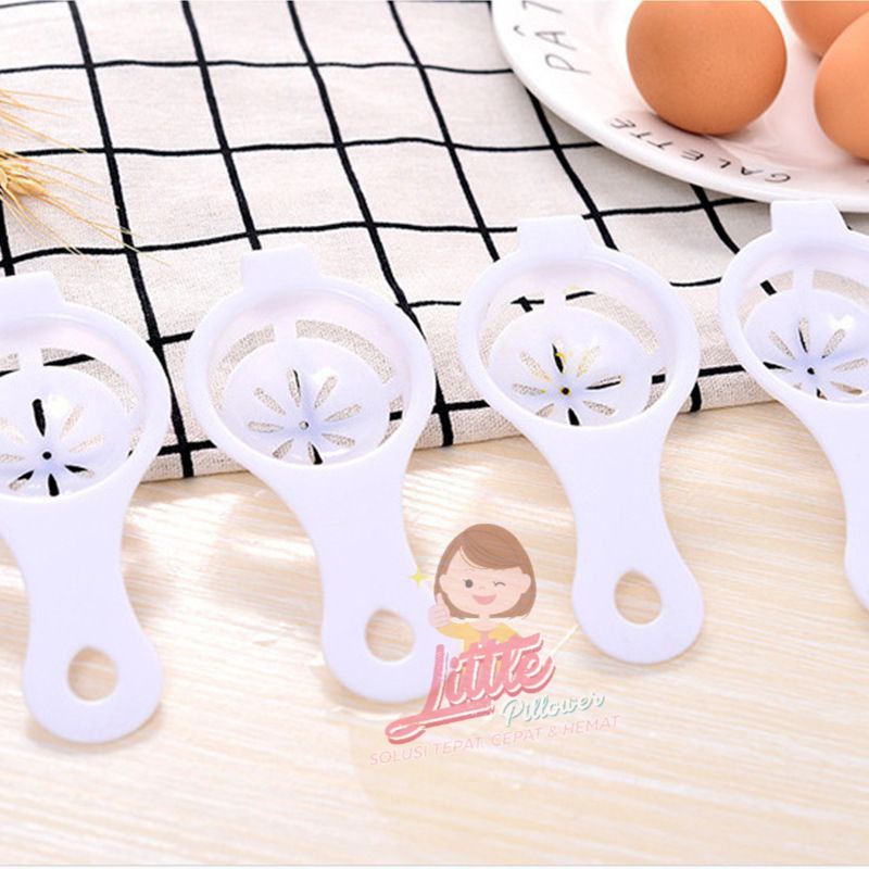 (EGG SEPARATOR) Sendok Alat Pemisah Putih Kuning Telur Telor Egg White Separator Saringan Saring