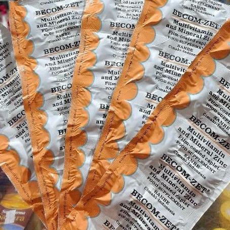 Becom Zet multivitamin lengkap