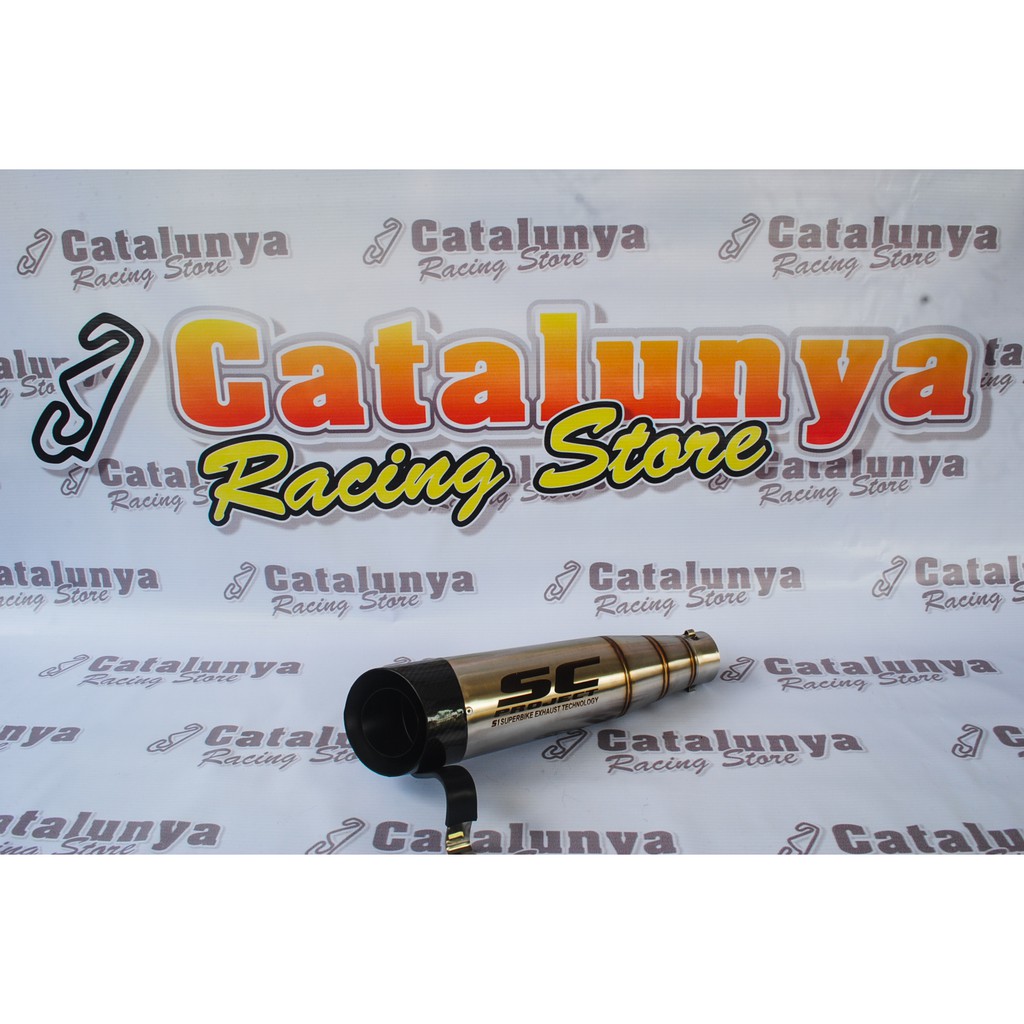 KNALPOT RACING SC S1 SLINCER ONLY CUMA 190RB-4