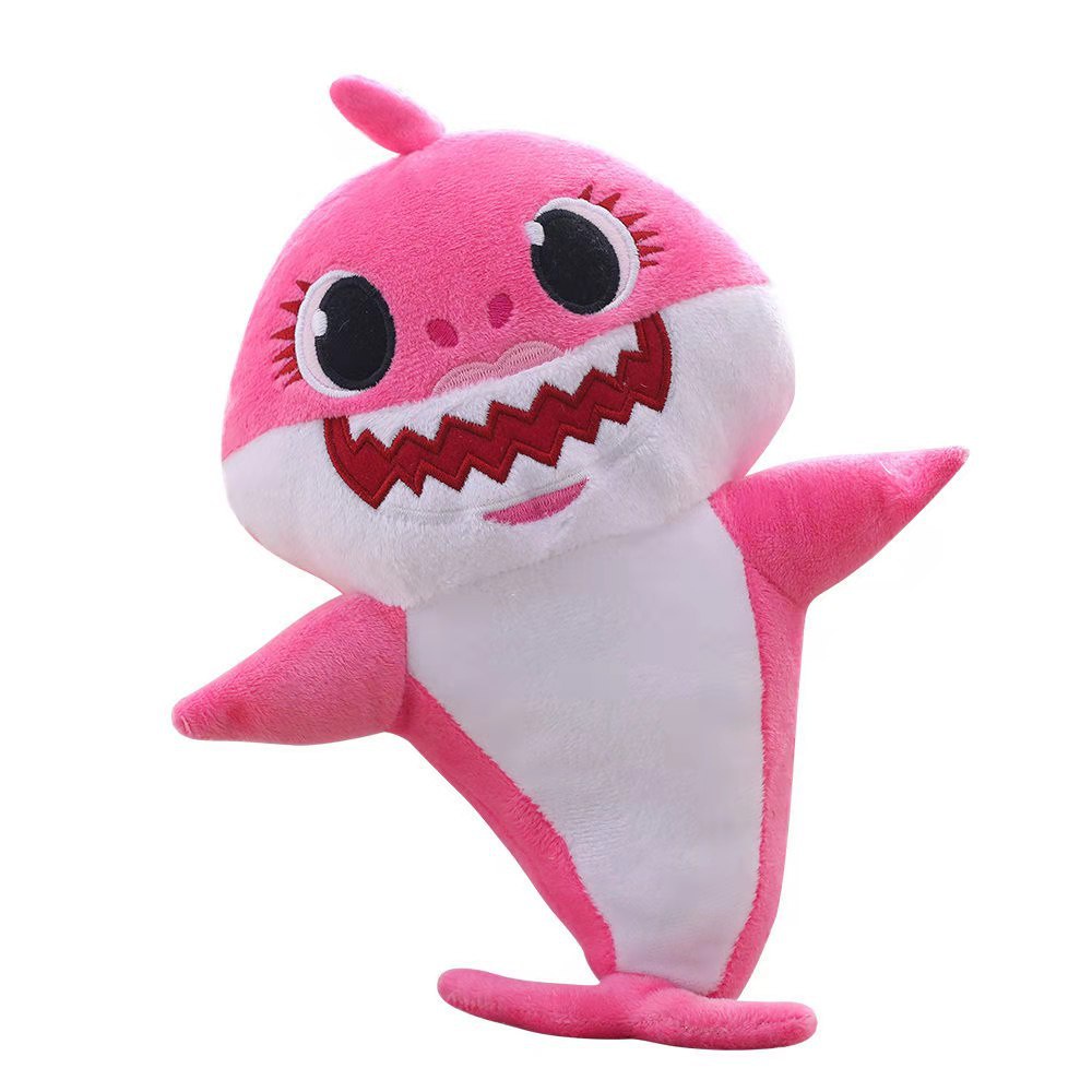 Boneka Baby Shark Anak Hiu Biru Kuning Pink  Lucu Imut Bahan Halus SNI / Boneka Imut Lucu Cocok untuk Hadiah