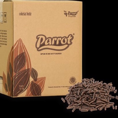 Meses Coklat Sebagai Toping Taburan Makanan Kue Donat Roti Tawar Terang Bulan serta Aneka Kue Lain