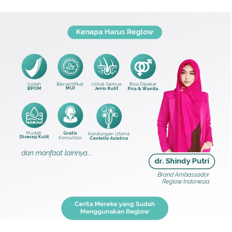 Paket perawatan wajah berjerawat dengan Skincare Reglow aman sudah teruji BPOM-1