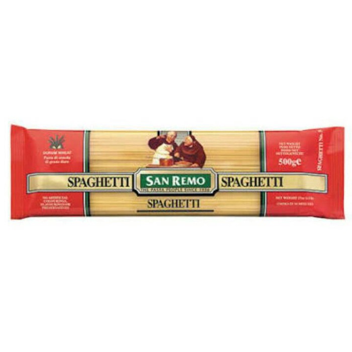 

PASTA-ANEKA- SPAGHETTI SAN REMO ITALY 500GR -ANEKA-PASTA.