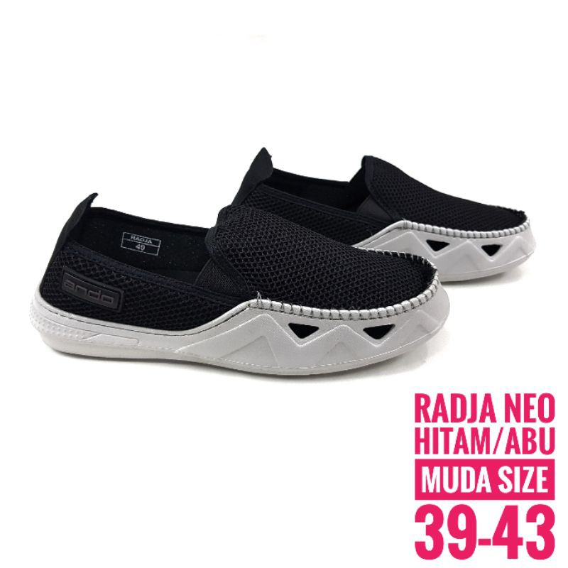 Ando Radja Neo Sepatu Pria Santai Ukuran 39-43